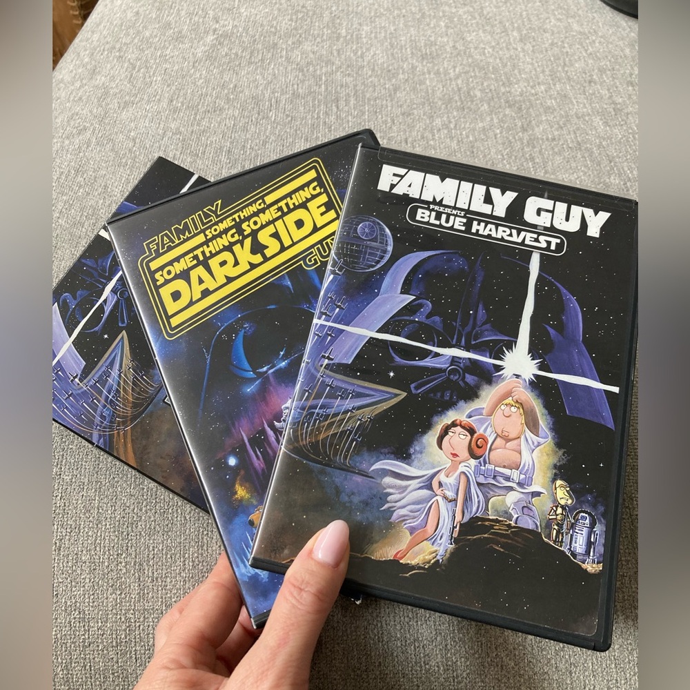 EUC Family Guy Two Pack DVD Star Wars spoof